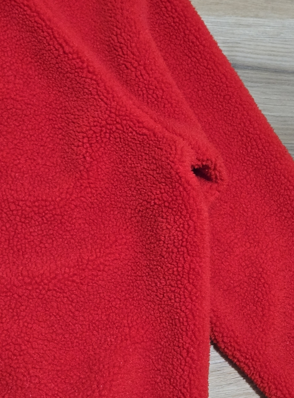 Ralph Lauren Black Label Red Sherpa Gold Zip Pullover Size L - Picture 12 of 12